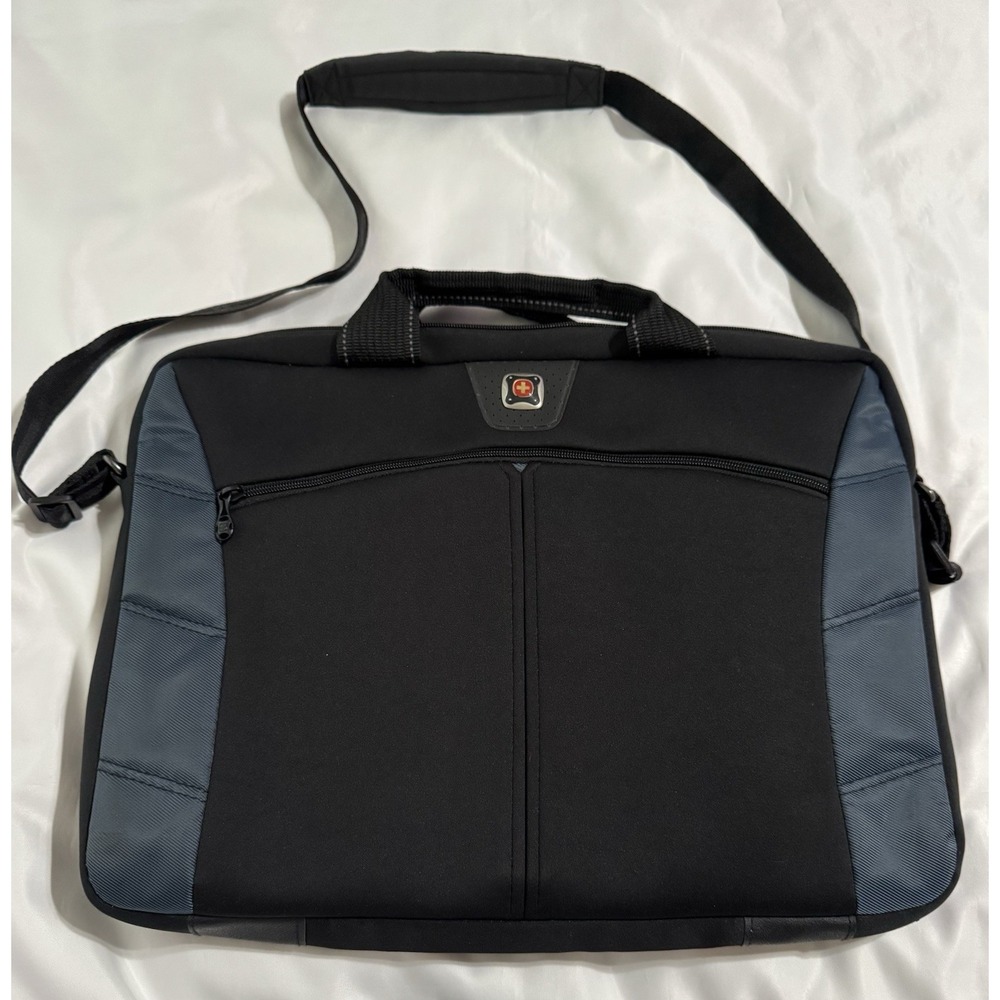SWISSGEAR Bag Sherpa 17"x‎ 13" Laptop Case Padded Shoulder Strap Business EUC